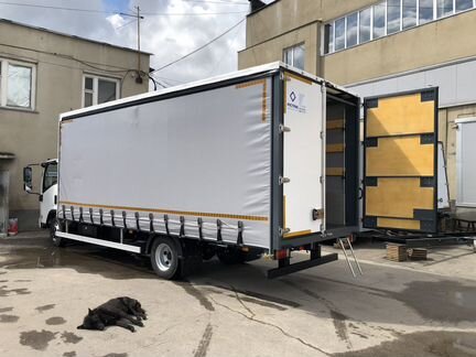 Isuzu NPR 75/ NQR 90 шторный фургон