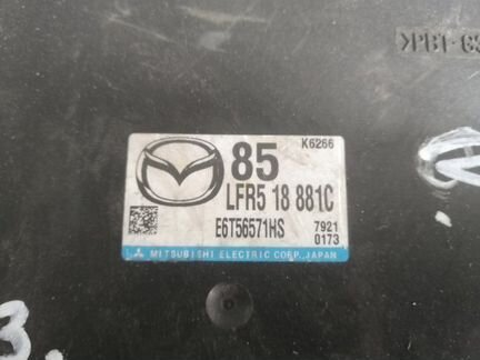 Эбу Mazda 3 BK LF17 2008