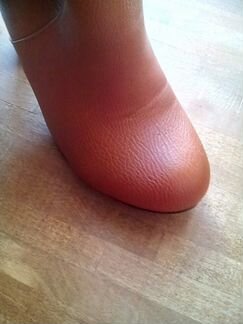 Ботильоны кожаные