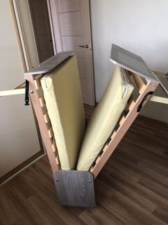 Раскладушка с матрасом