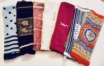 Платок Gucci Lanvin YSL Nina Ricci Valentino Fendi