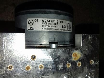 Блок ABS, ABC a2539011400,Mercedes W205,GLC X253