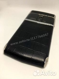 Vertu Signature Touch Pure Black Alligator Верту