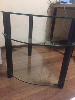 Стеклянная тумба MetalDesign