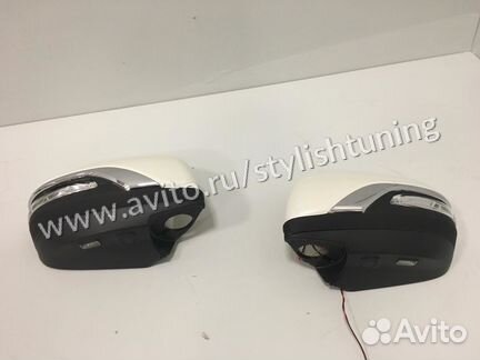 Крышки зеркал Toyota L/C 200 executive+ поворотник