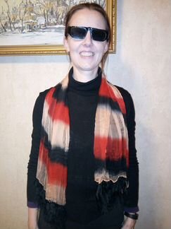 Шарф/ Платки/ Кашне(Шёлк) 2 штуки