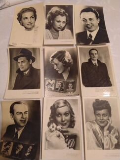 Фотографии советских актеров 40-50-е годы