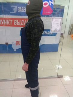 Спецодежда. Полукомбенезон рабочий. Зима