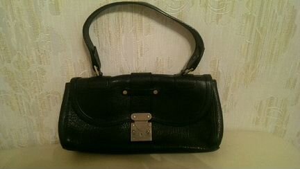 Клатч Domani и красная кожаная сумка