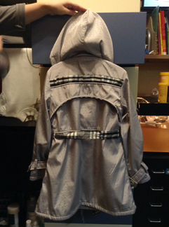 Плащ утеплённый