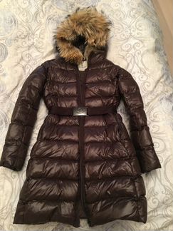 Длинный женский пуховик Moncler