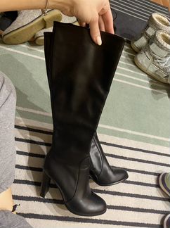 Сапоги высокие