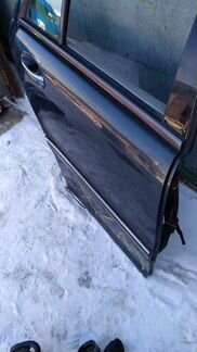 Mercedes w203 дверь задняя правая синяя