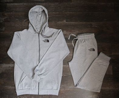Спортивный костюм north face на молнии унисекс