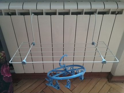 Сушилка для белья подвесная на батарею