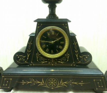 Каминный сет антиквариат подсвечниками-чашами