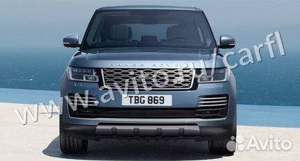 Передний бампер на Range Rover 2013+ года