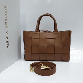Новая женская сумка Bottega Veneta коричневая