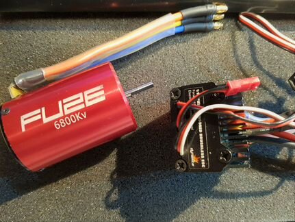 Fuze 1/10 6800KV ESC/Motor Combo, 2S-3S