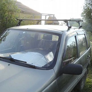 Багажник на крышу Шевроле Нива в штатные места
