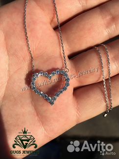 Новая золотая подвеска Tiffany Бр 1.4 ct