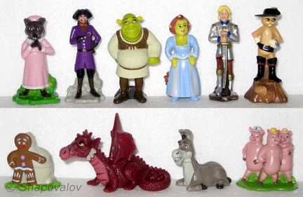 Игрушки из киндер сюрприза коллекции