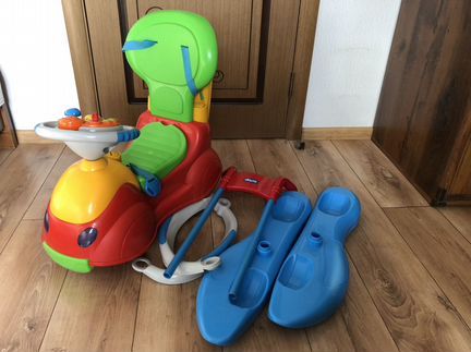 Детская автомобиль-качалка Chicco Quattro (4 в 1)