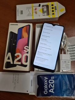 Samsung Galaxy A20S 32Gb Ростест Комплект+Чехол