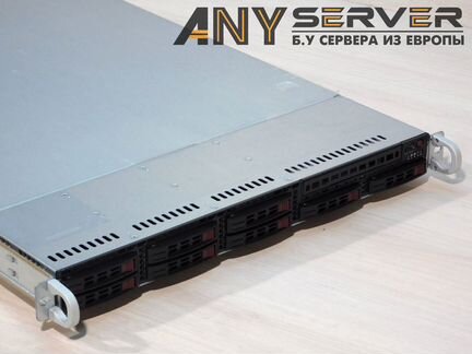 Сервер Supermicro 1027R 2xE5-2620 96Gb 8x2.5