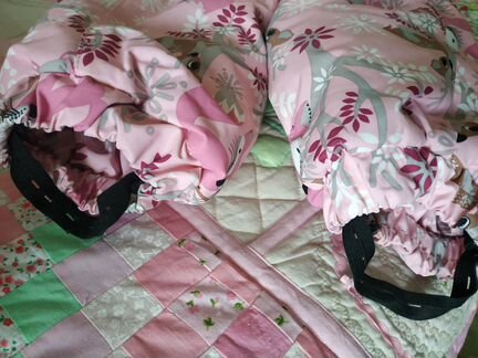 Зимний комбинезон для девочки 92