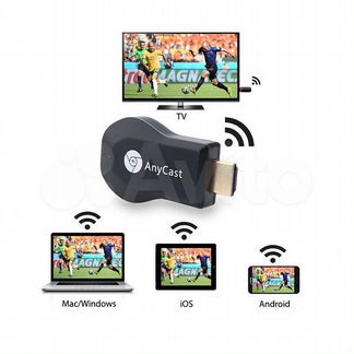 WI-FI ресивер AnyCast ChromeCast MiroCast