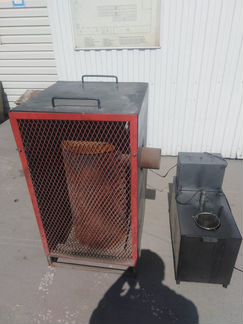 Калорифер на отработке