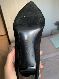 Туфли замшевые