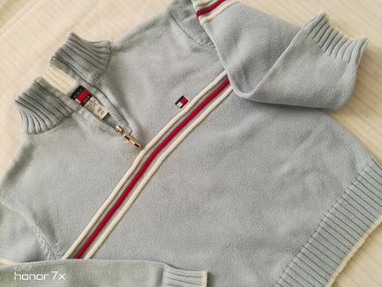Свитер кофта Tommy Hilfiger 4-5 лет (голубой цвет)