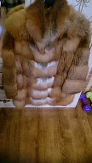 Полушобок из лисы