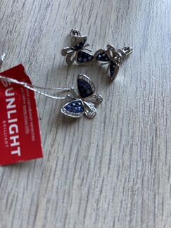 Серебряные серьги