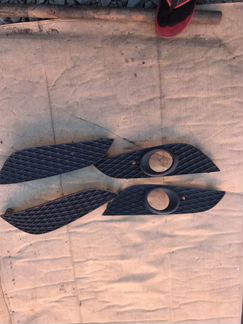 Накладки на противотуманки на опель астра Н