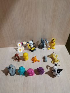 Киндеры животные птицы дракончики обмен