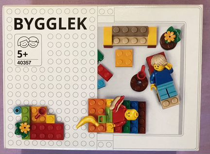 Конструктор lego 40357 bygglek