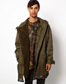 Куртка Reclaimed Vintage - цветочный принт