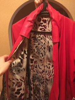 Куртка кожа-шёлк