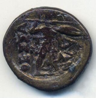 Античная монета - I век до н. эры. Оригинал