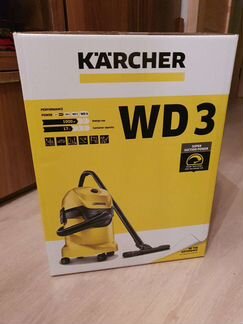 Строительный пылесос Karcher WD 3