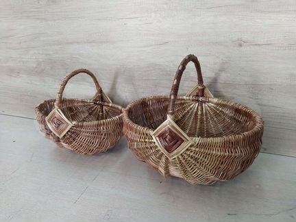 Корзины плетёные