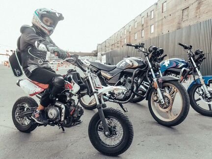 Обучение вождению мотоцикла, детская мотошкола