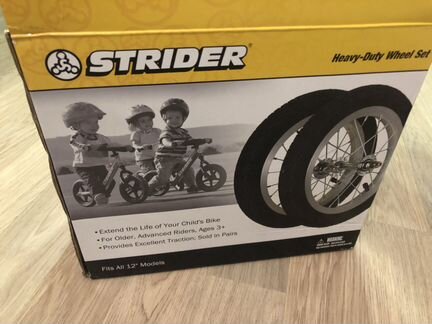 Колесо пневматическое strider 12 дюймов