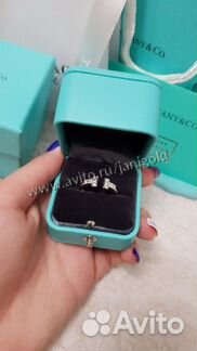 Золотое кольцо tiffany