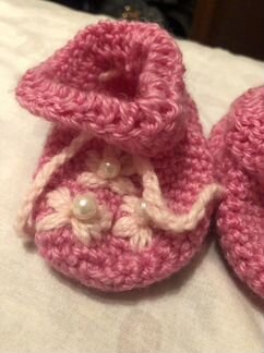 Пинетки детские ручной работы