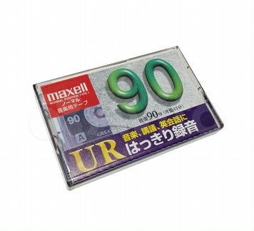 Компакт-кассета Maxell UR90 тип I, набор 10 штук