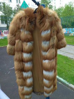 Шуба лиса огневка